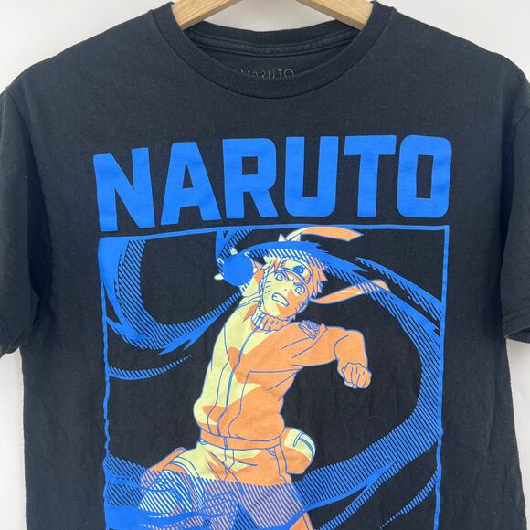 NARUTO MEDIUM Shippuden Unisex Black Rasengan 07 Short Sleeve Tee Shirt T-Shirt - Picture 3 of 7